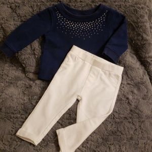 Sweater and leggings